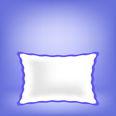 Image showing White Soft Pillow