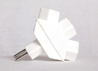 Image showing International AC power plug socket, Switzerland