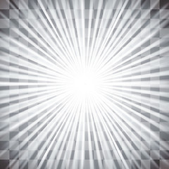 Image showing Spotlights  on Dark Checkered Background. 