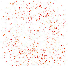 Image showing Red Particles Background