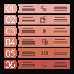 Image showing Red Business Temtlate