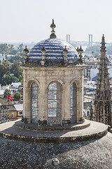 Image showing The Tower of The Royal Chapel of the Cathedral of Seville