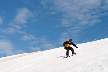 Image showing Snowboarder