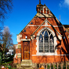 Image showing in cemetery  england europe old construction and    history