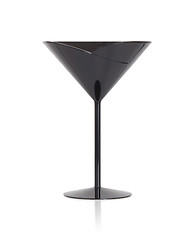 Image showing Black cocktail glass