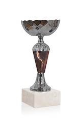 Image showing Trophy cup isolated