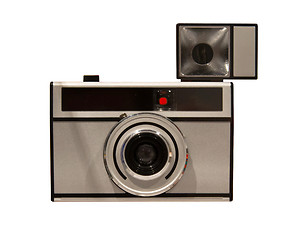 Image showing Old camera, isolated