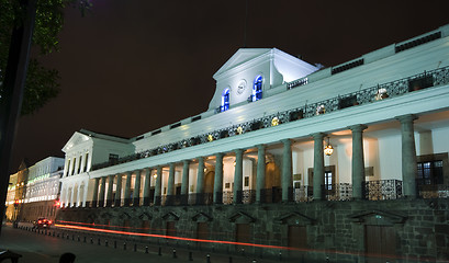 Image showing presidential palace quito ecuador