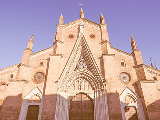 Image showing Chieri Cathedral, Italy vintage
