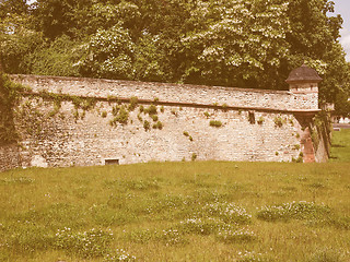 Image showing Citadel of Mainz vintage