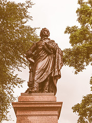 Image showing Mendelssohn Denkmal Leipzig vintage