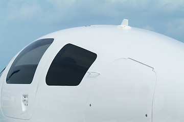 Image showing Detail of small aircraft