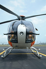 Image showing Helicopter, front view