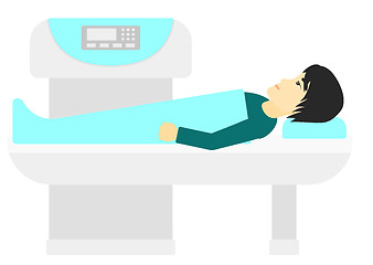 Image showing Magnetic resonance imaging.