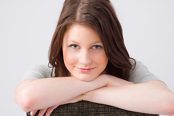 Image showing young beautiful woman