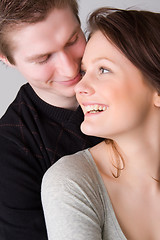 Image showing young happy couple