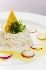 Image showing Salmon mousse