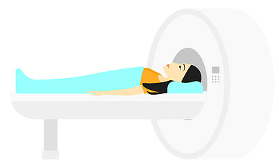 Image showing Magnetic resonance imaging.