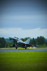 Image showing Eurofighter taking off