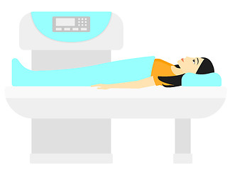 Image showing Magnetic resonance imaging.