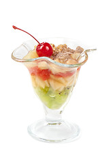 Image showing fruit dessert isolated