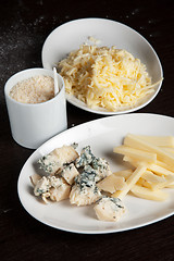 Image showing different cheese closeup