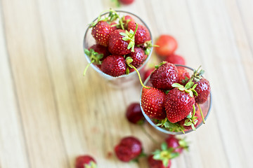 Image showing Fresh ripe strawberry