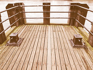 Image showing  Deck pier vintage