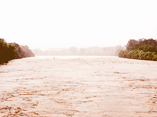 Image showing Retro looking Flood picture