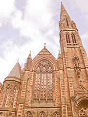 Image showing St Columba Church vintage