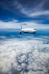 Image showing Passenger Airliner in the sky