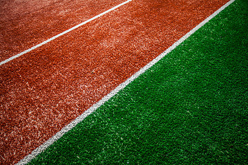 Image showing tennis court