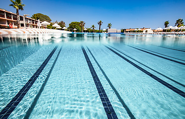 Image showing Tropical swimming pool