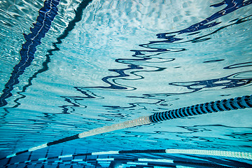 Image showing Swimming pool background