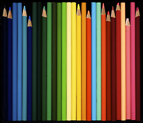 Image showing assorted colored pencils