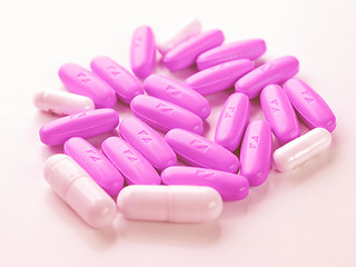 Image showing  Pills picture vintage