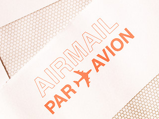 Image showing  Airmail picture vintage