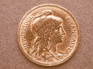 Image showing  France coin vintage