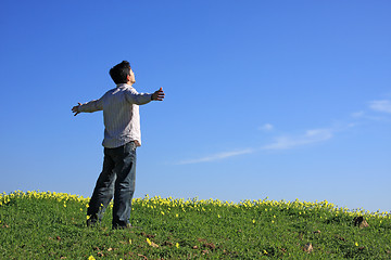 Image showing Enjoying life