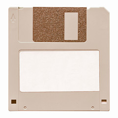 Image showing  Floppy disk vintage