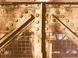 Image showing  Steel picture vintage