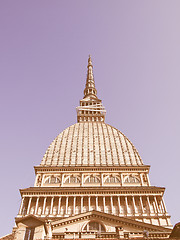 Image showing Mole Antonelliana, Turin vintage