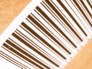 Image showing  Bar code vintage