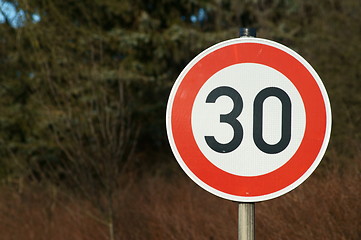 Image showing speed limit