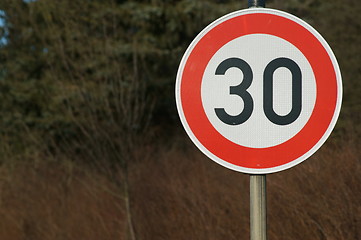 Image showing speed limit