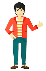 Image showing Man showing thumbs up.