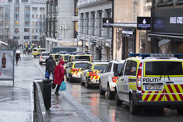 Image showing Police Vehicles