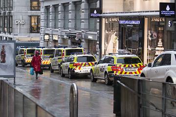 Image showing Police Vehicles