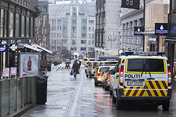 Image showing Police Vehicles