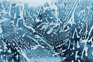 Image showing Foam abstract pattern